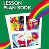 A book cover with four pictures of different things.