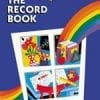 A book cover with a rainbow and pictures of various objects.