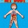 A paper doll of the human body