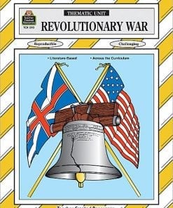 A picture of the cover of an american revolutionary war book.