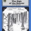A book cover with two people walking through the woods.