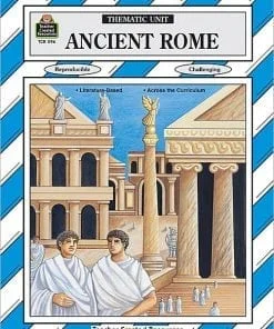 A book cover with two men in ancient roman clothing.
