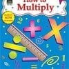A book cover with an image of a ruler, a calculator and some other items.