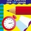 A book cover with an alarm clock, pencil and paper.