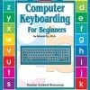 A book cover with a keyboard and letters