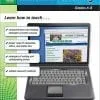 A computer is shown on the cover of an instructional book.