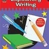 A book cover with writing and pencils