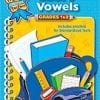 A book cover with a picture of books and pencils.