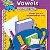 A book cover with a purple spiral notebook and some books