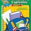 A book cover with a backpack and pencils