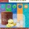 A book cover with lemons and a sugar cube