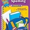 A book cover with a purple spiral and some writing instruments