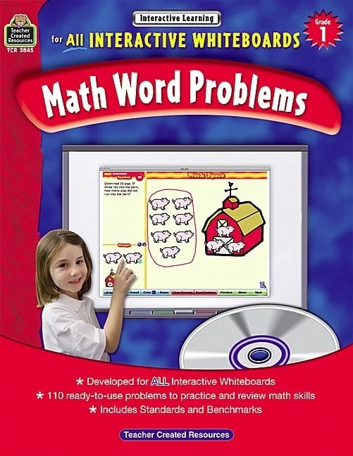Interactive Learning: Math Word Problems Grade 1