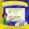 A cd cover of a girl using the computer to learn math.