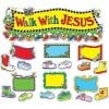 A walk with jesus bulletin board set
