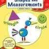 A book cover with shapes and measurements