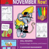 Organize November Now! Preschool