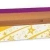 Long yellow box with star trail