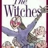 A book cover with an image of a witch and many other people.